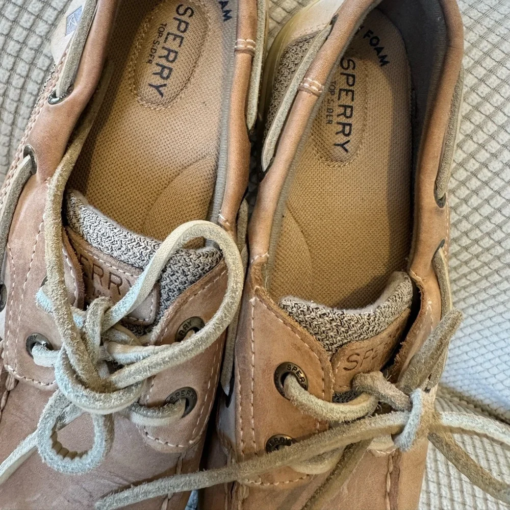 Sperry‎ Women's Tan Boat Shoes, Size 8.5